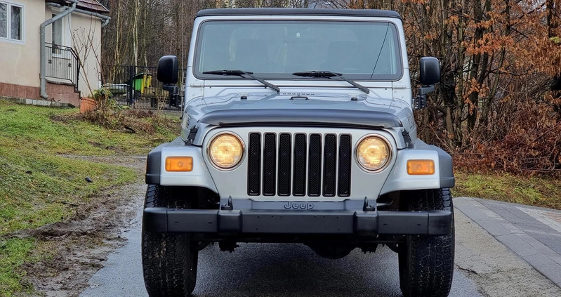 Jeep Wrangler cena 72600 przebieg: 223000, rok produkcji 2004 z Dynów małe 742